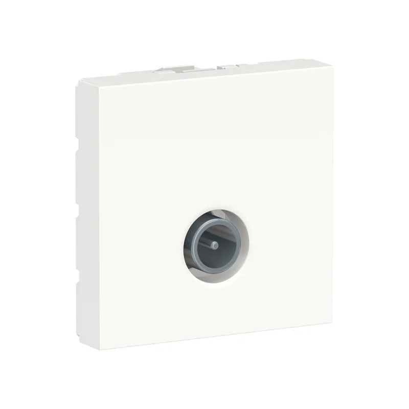 Schneider Electric Male TV outlet star 1.5 dB, 2M, white - SCHNEIDER ELECTRIC New Unica NU346218