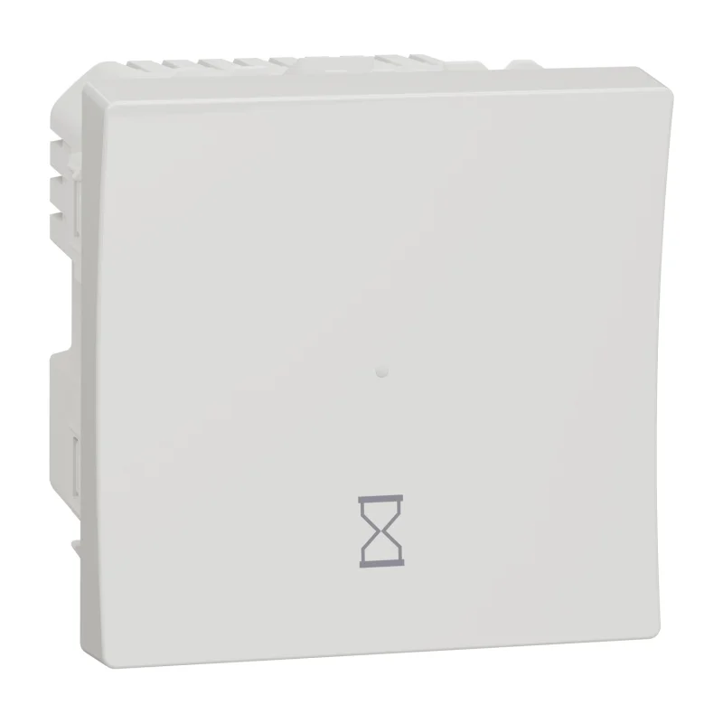 Timer with countdown 10A, 2M, White - Schneider Electric Unica NEW NU353518