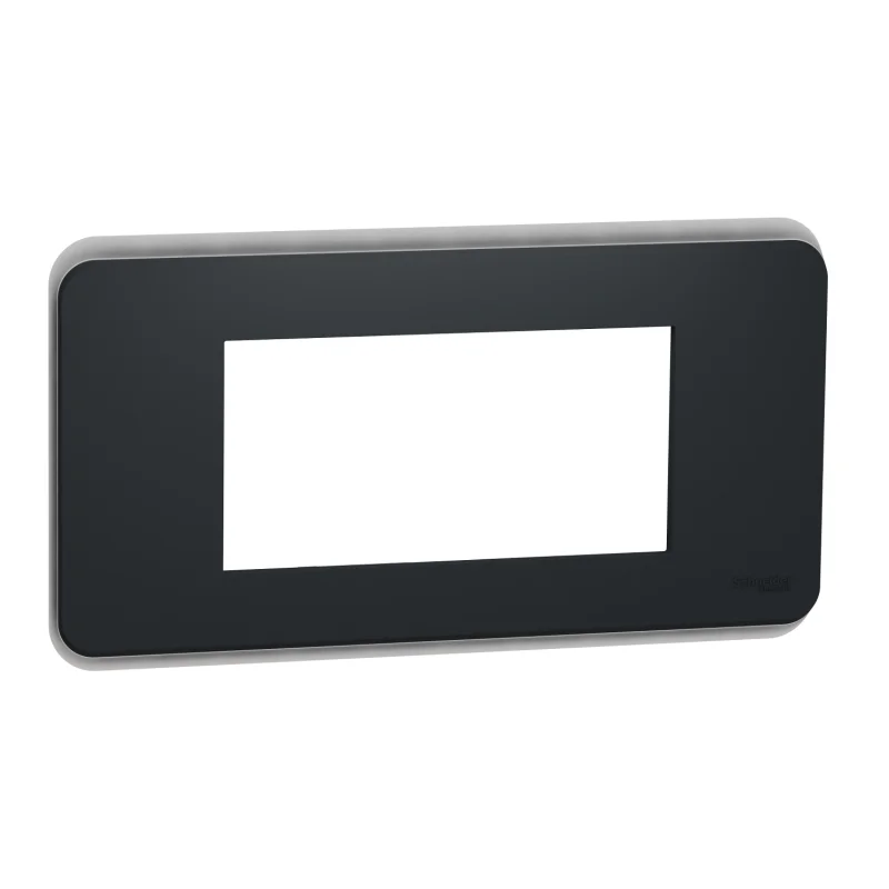 Schneider Electric Frame 4M Unica Pro, anthracite - SCHNEIDER ELECTRIC New Unica NU411454