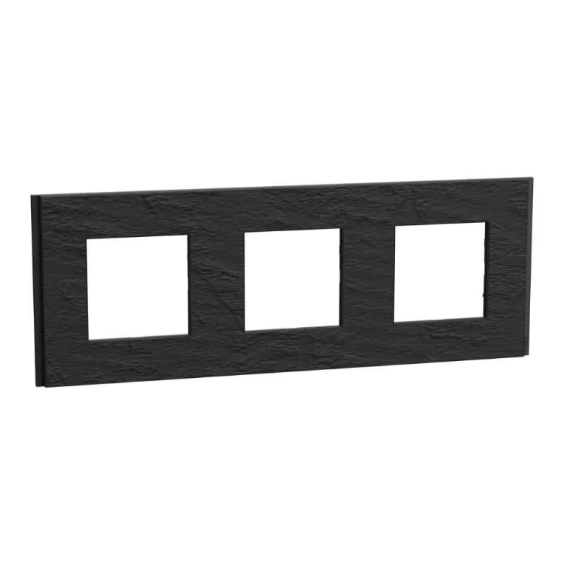 Schneider Electric Рамка 3x 2M Unica Deco, камък - SCHNEIDER ELECTRIC New Unica NU600677