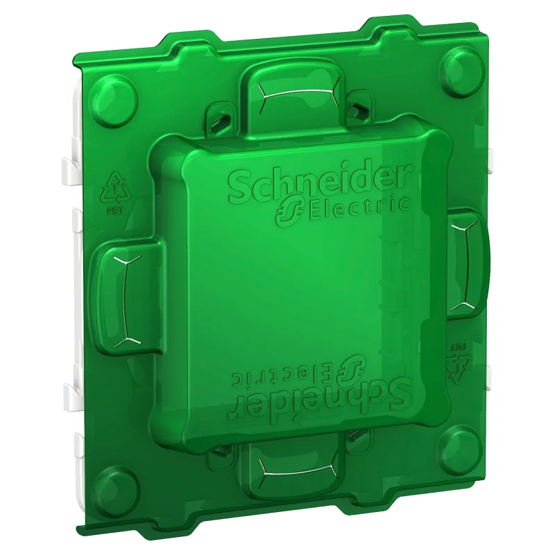 Schneider Electric Mounting frame 2M - plastic with protector for paint - SCHNEIDER ELECTRIC New Unica NU7002PC