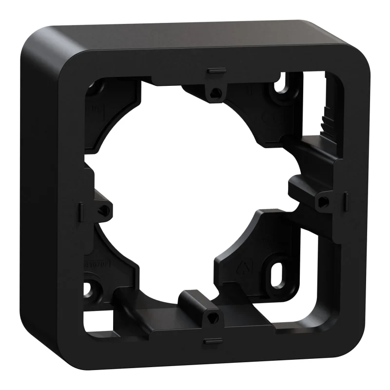Schneider Electric Bracket for surface mounting 1x 2M, Unica Pro, anthracite - Schneider Electric Unica NEW NU840254