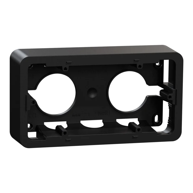 Schneider Electric Bracket for surface mounting 2x 2M, Unica Pro, Anthracite - Schneider Electric Unica NEW NU840454
