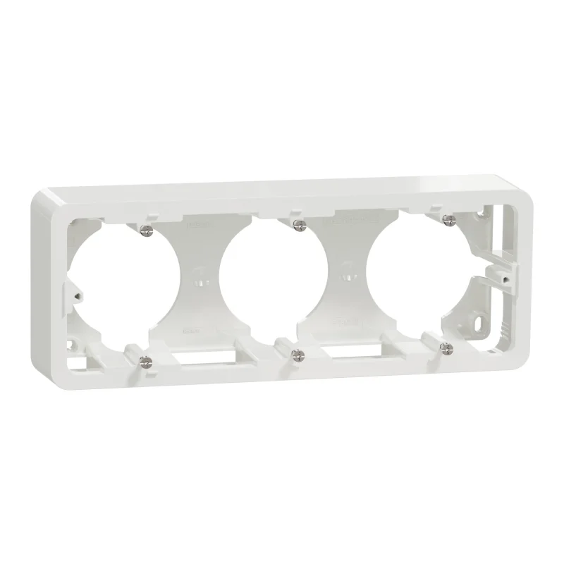 Schneider Electric Kонзола за открит монтаж 3x 2M, Unica Pro, бял - Schneider Electric Unica NEW NU840618