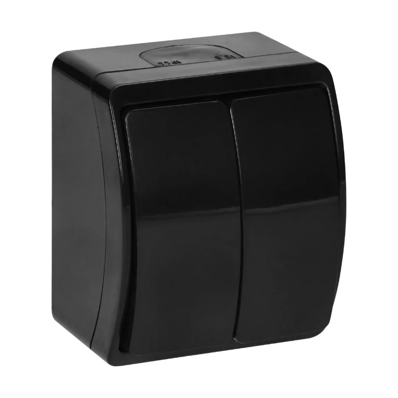 ORNO Ключ сериен ОМ 10A IP44 Черен - ORNO Aquatic OR-OE-7101/B