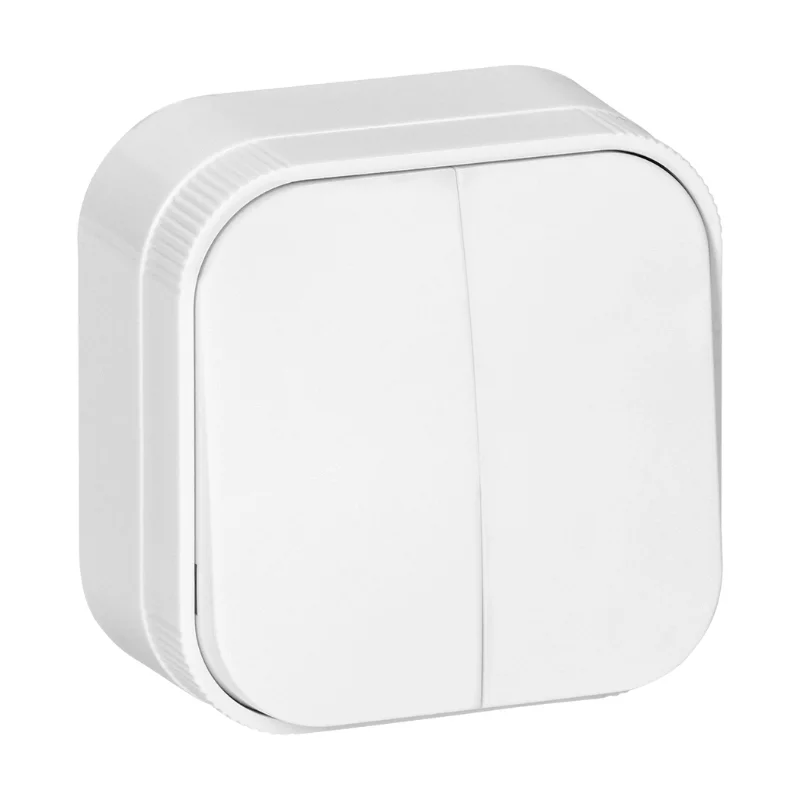 ORNO Switch double Ohm 10A White - Orno ToDo OR-OE-7201/W