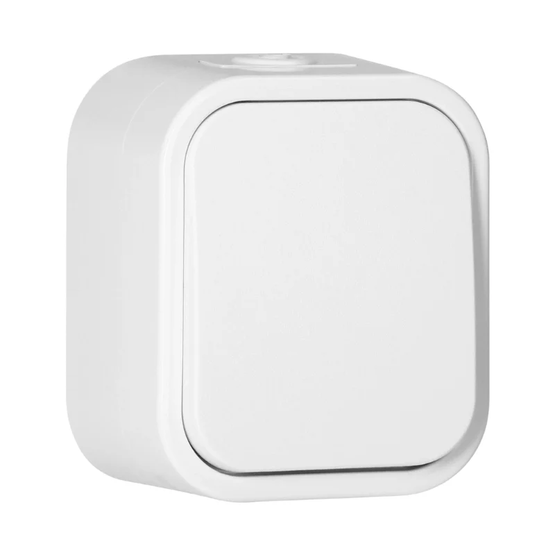 ORNO Ключ еднополюсен ОМ 10A IP54 Бял - Orno Series B2 OR-OE-7800/W