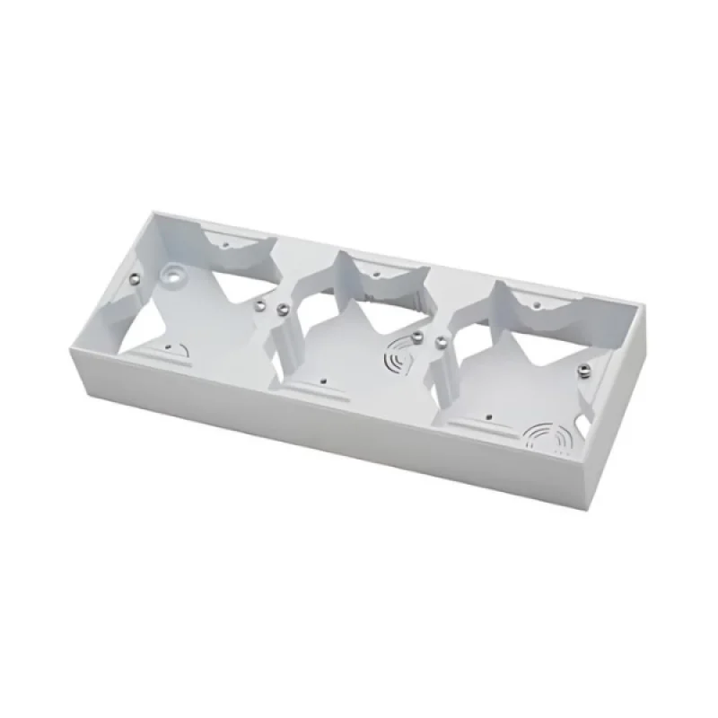 OSPEL Bracket 3x surface mounting White - OSPEL Aria PNP-3U/00