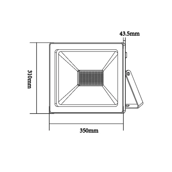 Спотове Q Q15040 – ACA спот, 150 W, 4000K, 230V AC, IP66, черен
