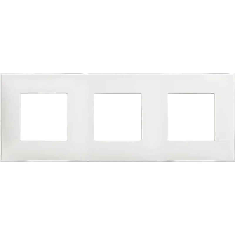 bticino Frame 3x 2M Ice satin /blister pack/ - bticino Classia R4802M3ES