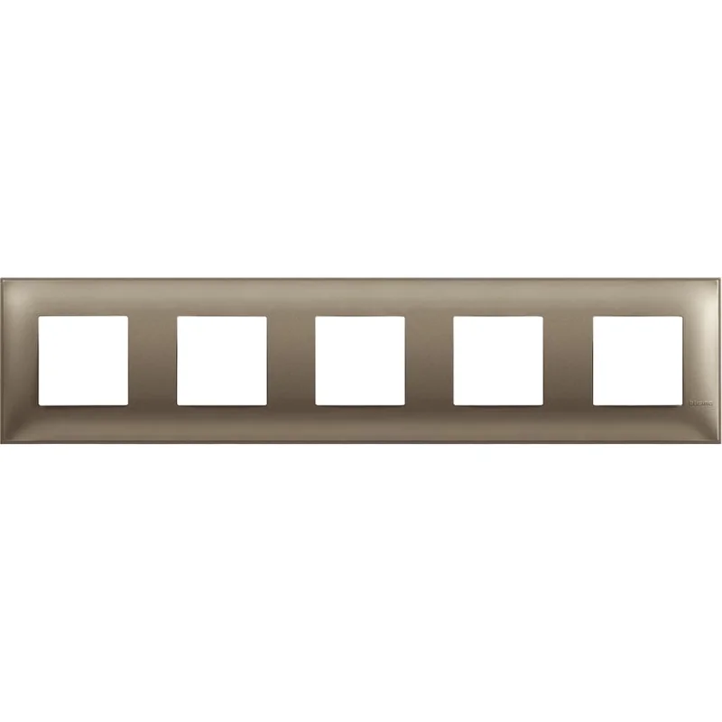 bticino Frame 5x 2M Titanium /blister pack/ - bticino Classia R4802M5TM