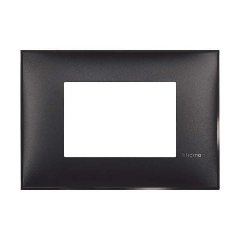bticino Frame 3M Black satin /blister pack/ - bticino Classia R4803BG