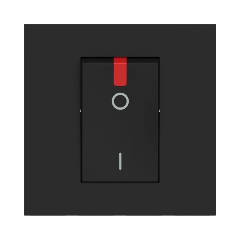 bticino Double-pole switch 32A 2M O/I Black Classia Pro - bticino Classia RG4011P