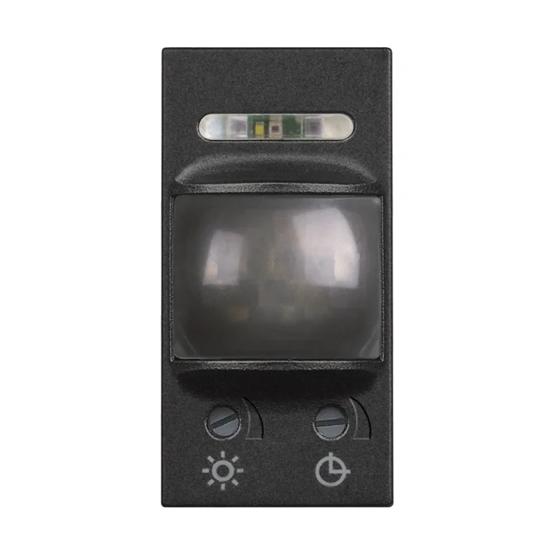 Switch PIR 50W LED 1M Black - bticino Classia RG4431