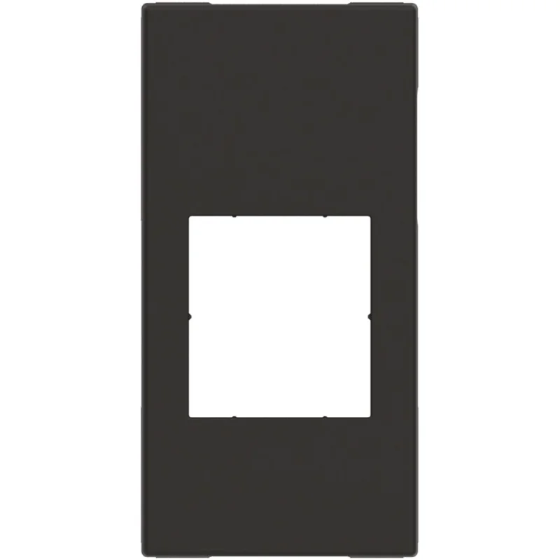 bticino Face plate Keystone 1M Black /blister pack/ - bticino Classia RG4956