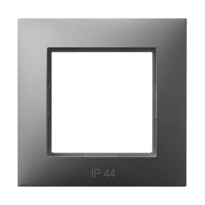 Frame 1x IP44 Grey matt - OSPEL Aria RH-1U/70