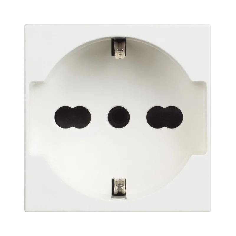 bticino Combined Schuko socket/Italian standard 16A 2M White Classia Pro - bticino Classia RW4140A16P