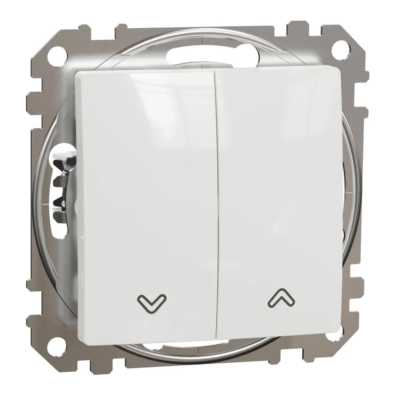 Schneider Electric Ключ за щори 10A Бял - SCHNEIDER ELECTRIC Sedna Design SDD111104