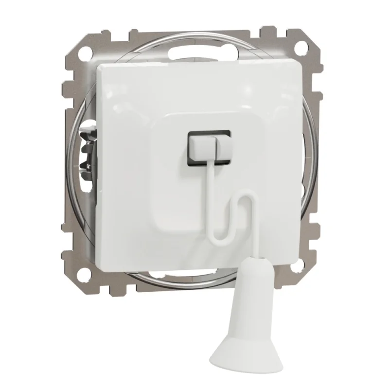 Schneider Electric Бутон с шнур 10A Бял - SCHNEIDER ELECTRIC Sedna Design SDD111122
