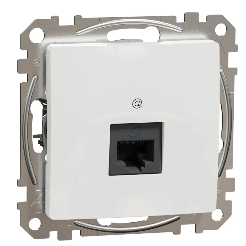 Schneider Electric Розетка RJ45 UTP cat.5e Бял - SCHNEIDER ELECTRIC Sedna Design SDD111451