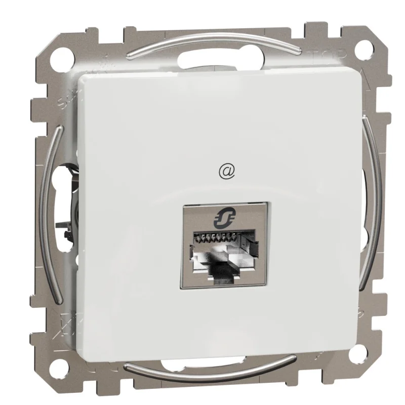 Schneider Electric Outlet RJ45 STP cat.6 White - SCHNEIDER ELECTRIC Sedna Design SDD111461S