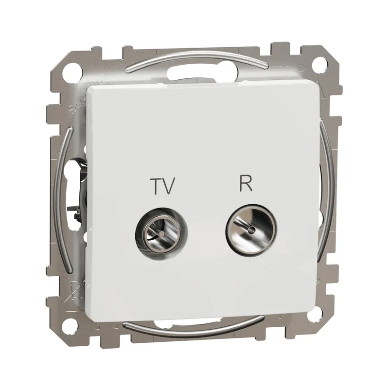 Schneider Electric TV/R Розетка преходна 7dB Бял - Schneider Electric Sedna Design SDD111474R