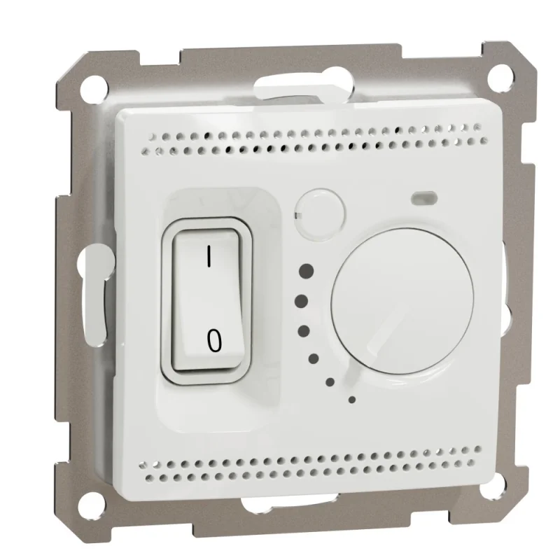 Schneider Electric Room thermostat 16A range 5 °C up to 30 °C White - SCHNEIDER ELECTRIC Sedna Design SDD111506