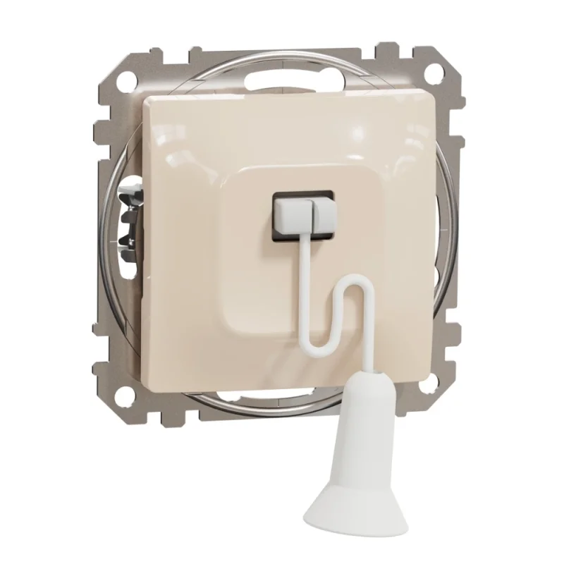 Schneider Electric Push button with cord 10A Cream - SCHNEIDER ELECTRIC Sedna Design SDD112122