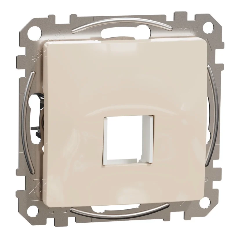 Schneider Electric Адаптор Keystone / RJ45, RJ11, HDMI, VGA / Крем - SCHNEIDER ELECTRIC Sedna Design SDD112421