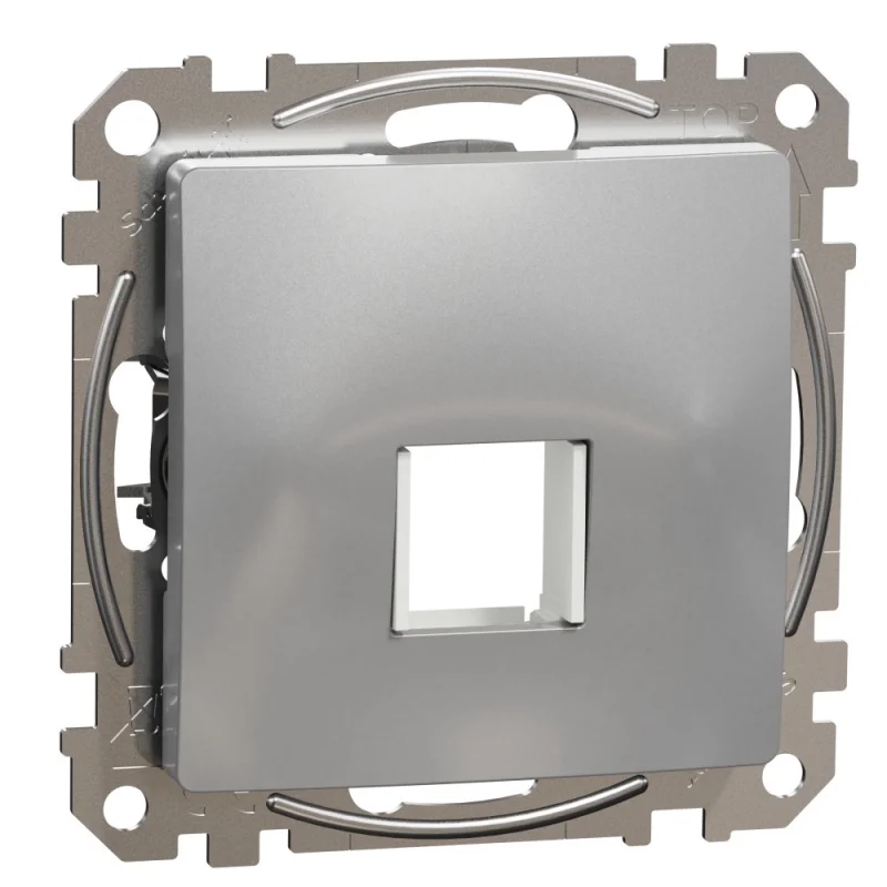 Schneider Electric Адаптор Keystone / RJ45, RJ11, HDMI, VGA / Алуминий - SCHNEIDER ELECTRIC Sedna Design SDD113421