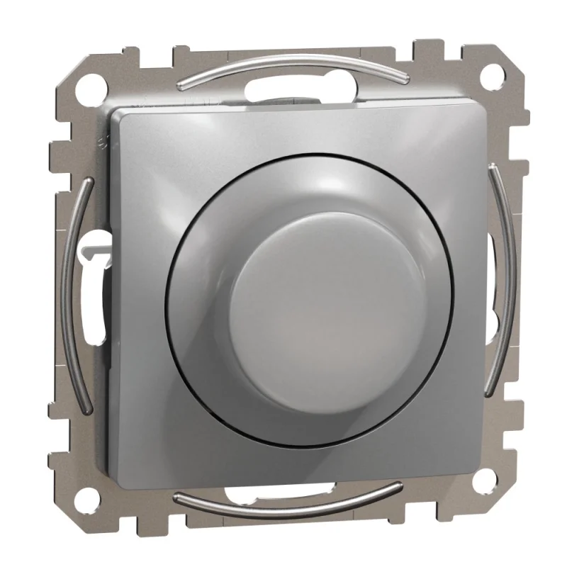 Schneider Electric Dimmer rotary RC/RL 5-200W LED=100W Aluminium - SCHNEIDER ELECTRIC Sedna Design SDD113502