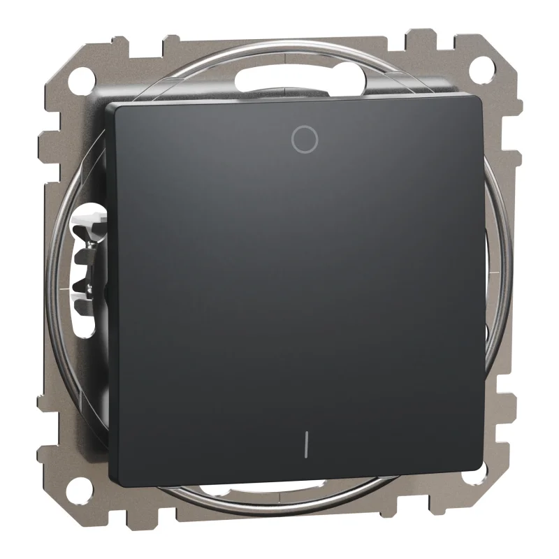 Schneider Electric Double-pole switch 10A I/O Anthracite - Schneider Electric Sedna Design SDD114102