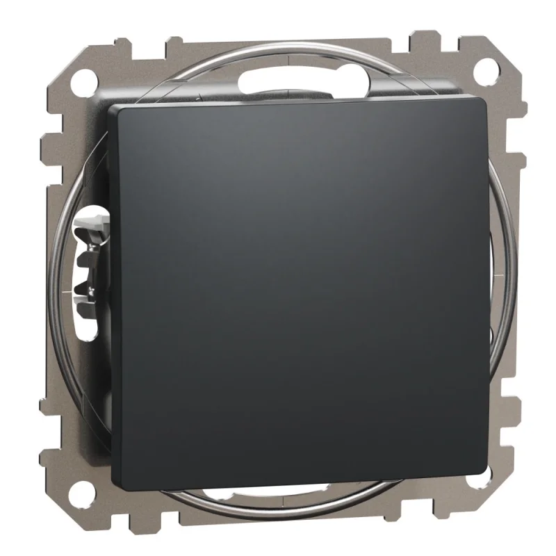 Schneider Electric Девиаторен ключ 10A Антрацит - SCHNEIDER ELECTRIC Sedna Design SDD114106