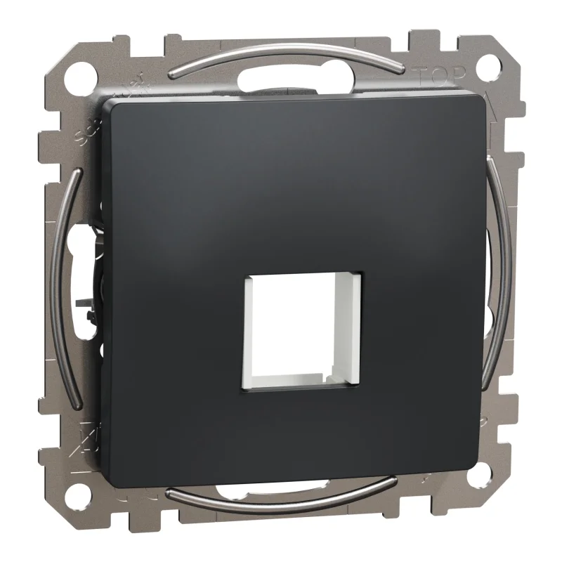 Schneider Electric Адаптор Keystone / RJ45, RJ11, HDMI, VGA / Антрацит - SCHNEIDER ELECTRIC Sedna Design SDD114421