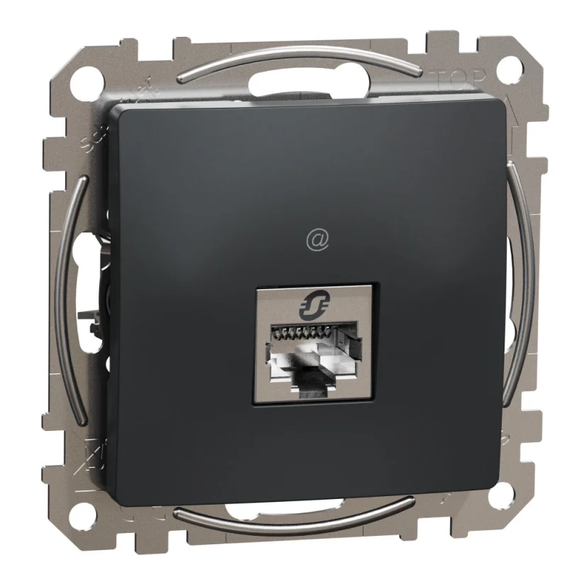 Schneider Electric Outlet RJ45 STP cat.6 Anthracite - SCHNEIDER ELECTRIC Sedna Design SDD114461S