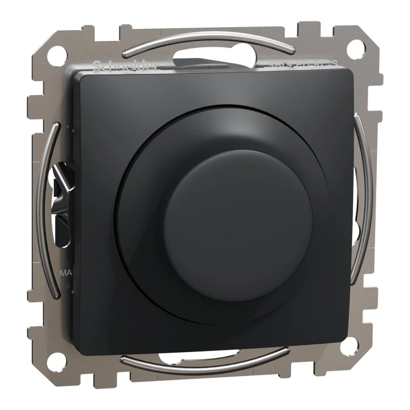 Schneider Electric Димер ротационен R=370W LED=200W Антрацит - SCHNEIDER ELECTRIC Sedna Design SDD114501