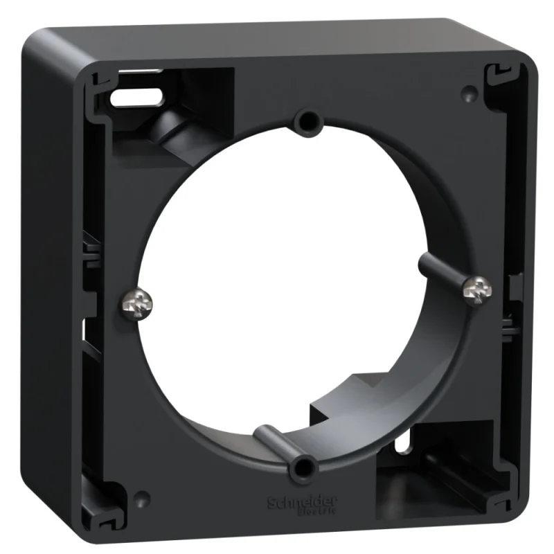 Schneider Electric Bracket single for surface mounting Anthracite - SCHNEIDER ELECTRIC Sedna Design SDD114901