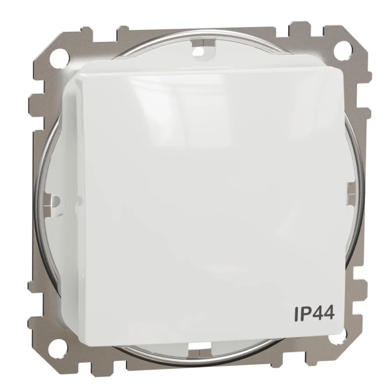 Schneider Electric Еднополюсен ключ 10A IP44 Бял - SCHNEIDER ELECTRIC Sedna Design SDD211101