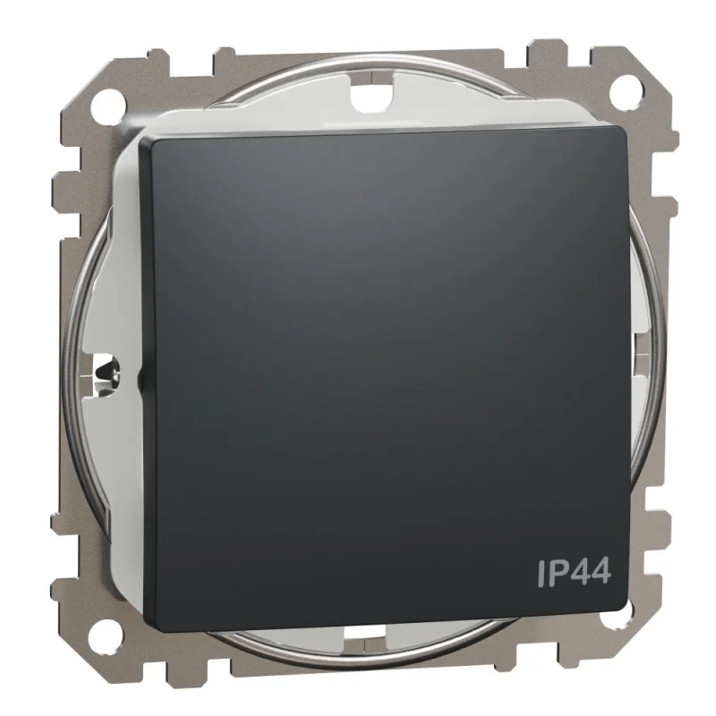 Schneider Electric One-way switch 10A IP44 Anthracite - SCHNEIDER ELECTRIC Sedna Design SDD214101