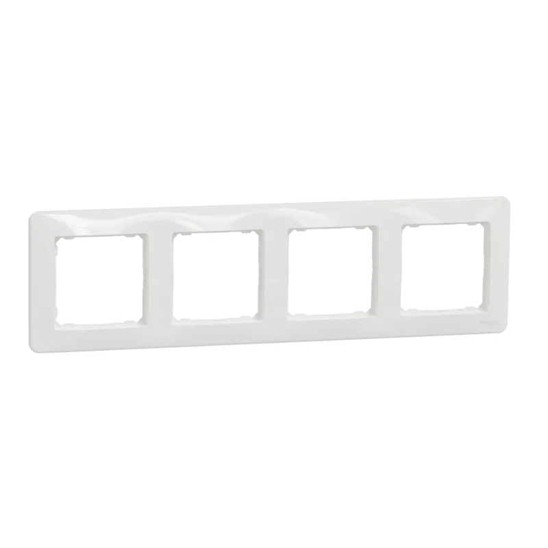 Schneider Electric Frame 4x White - SCHNEIDER ELECTRIC Sedna Design SDD311804