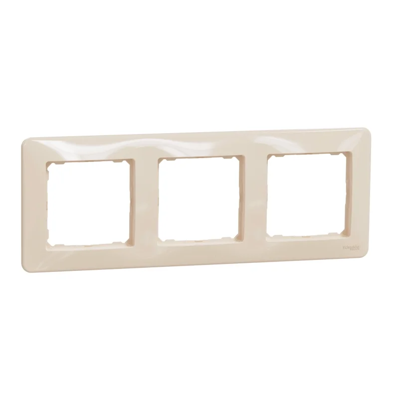 Schneider Electric Frame 3x Cream - SCHNEIDER ELECTRIC Sedna Design SDD312803