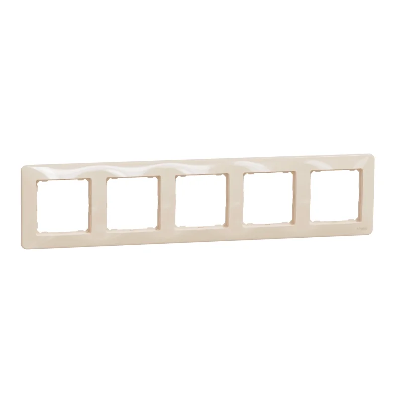 Schneider Electric Frame 5x Cream - SCHNEIDER ELECTRIC Sedna Design SDD312805