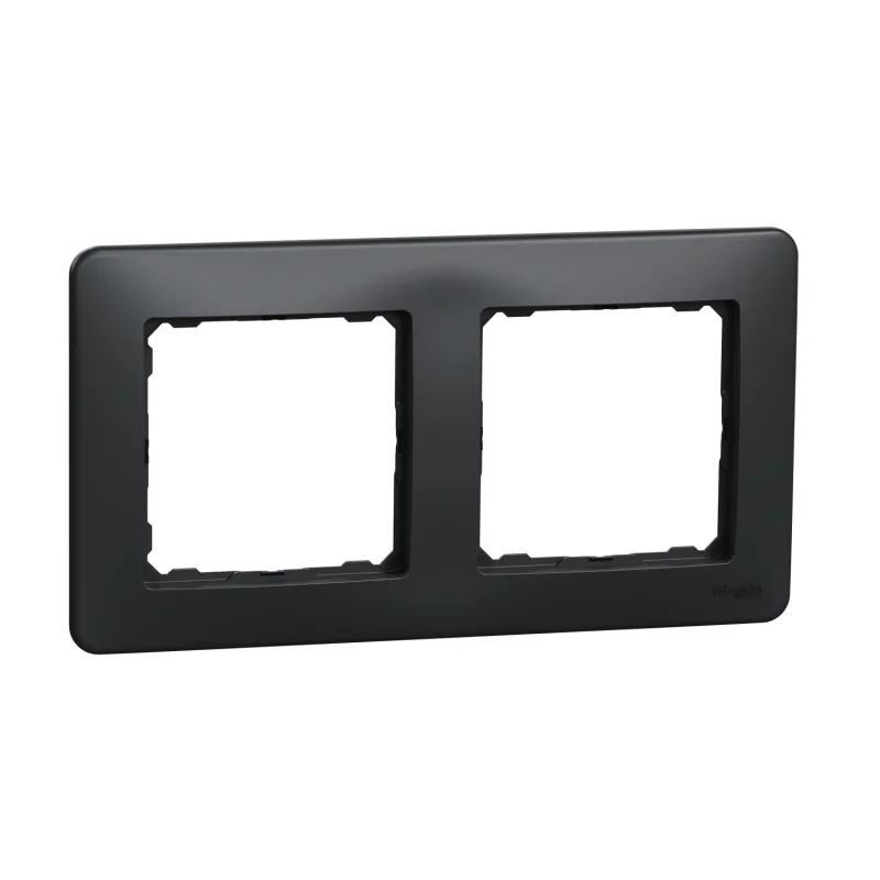 Schneider Electric Frame 2x Anthracite - SCHNEIDER ELECTRIC Sedna Design SDD314802