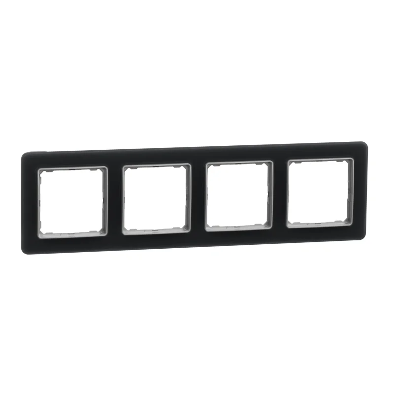 Schneider Electric Рамка 4х Опушено стъкло - SCHNEIDER ELECTRIC Sedna Elements SDD362804
