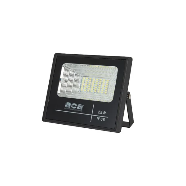 Svide SV2560 – ACA solar floodlight, 25 W, 6000K, Works with PV panels, IP66, black
