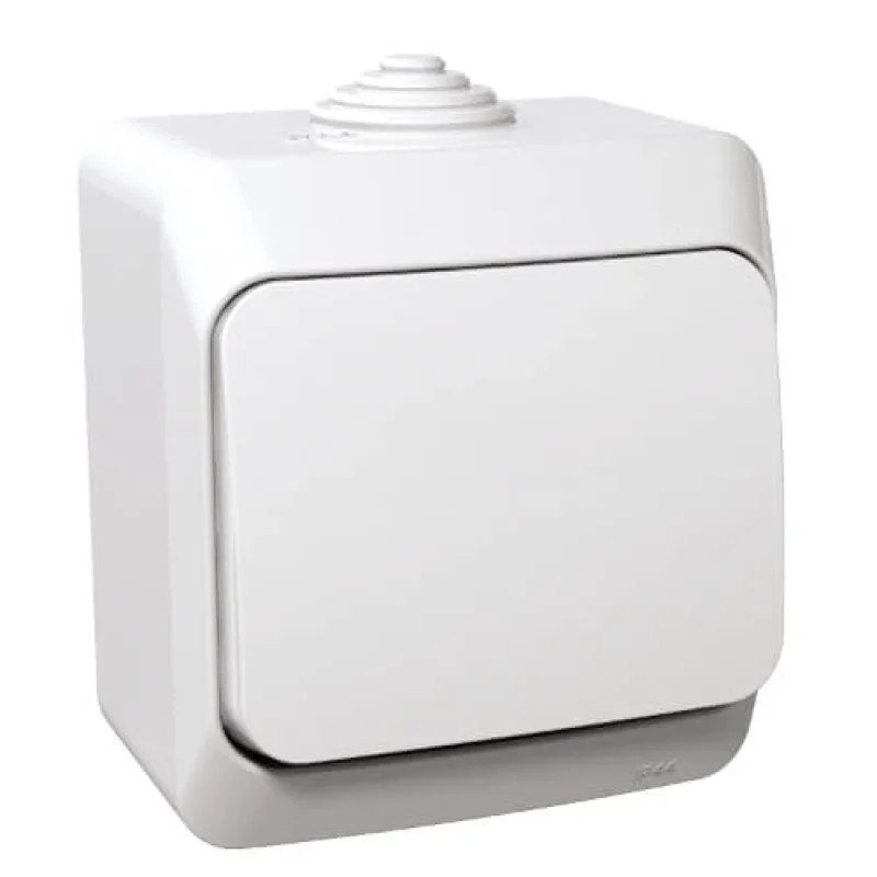 Schneider Electric Кръстат ключ IP44 Бял - SCHNEIDER ELECTRIC Cedar Plus WDE000570