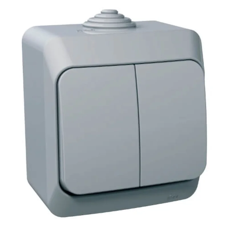Сериен ключ IP44 Сив - SCHNEIDER ELECTRIC Cedar Plus WDE000650