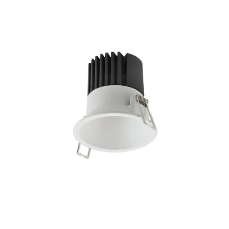 Recessed Downlights Xspa XS01NWMWH – Arelux LED downlight for recessed mounting in white, 1X12W, 4000K, IP44