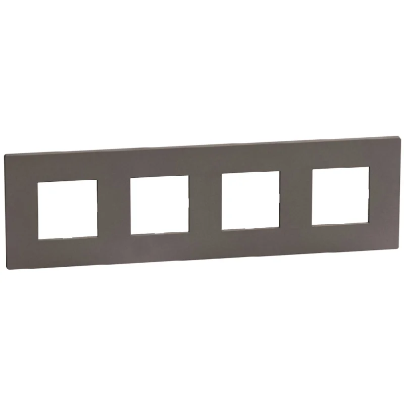 Frame 2+2+2+2M Mocha - bticino Light Now YA4802M4GM