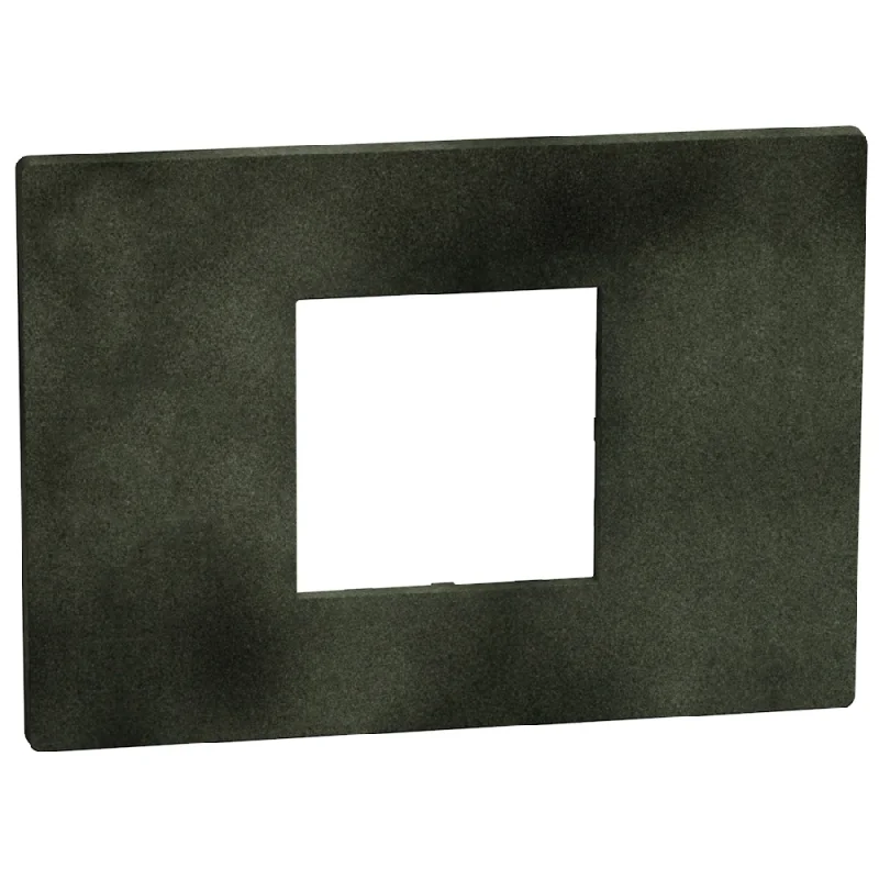bticino Frame 2M for mounting to bracket 3M Green melange - bticino Light Now YA4819DG